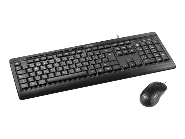 Klip Xtreme KCK-251S DeskMate | Combo Teclado Mouse USB Español