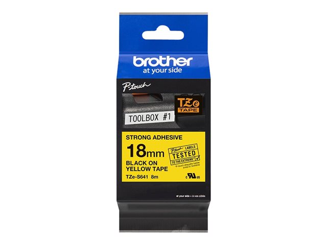 Brother TZES641 Cinta rotuladora Laminated extra strength ad