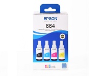 Epson Botella  T664520-4 Pack full set L120 L1300 L121