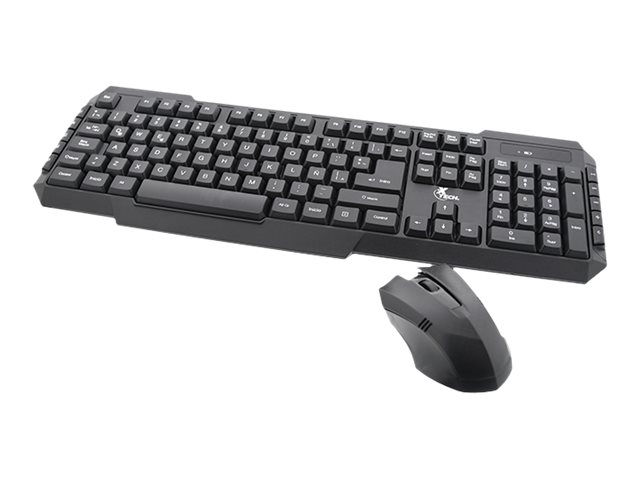 Xtech Mouse - Xtech kit teclado mouse inalambrico negro xtk-