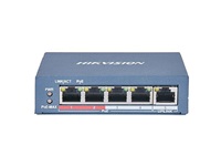 Switch 4 Puertos No Amd. POE+ 10/100 Mbps 45W 300mt Smart