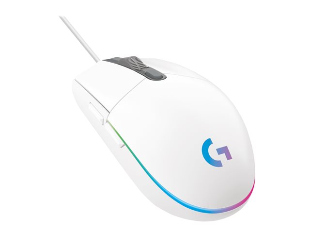 Logitech Mouse - Logitech Mouse Gamer G203 Lightsync Blanco