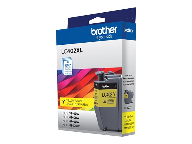 Brother LC402XLYS cartucho tinta amarillo Imp J6740DW rinde