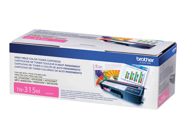 BROTHER TONER TN-315M  PARA 3500 PAGiNAS MAGENTA