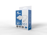 Xtech Adaptador - Xtech adapter converter USB C m to VGA f X