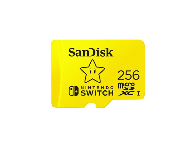 SanDisk Memoria MicroSD - 256GB MicroSDXC Nintendo Switch UH