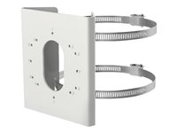 Hikvision montaje en poste vertical u horizonta del acero