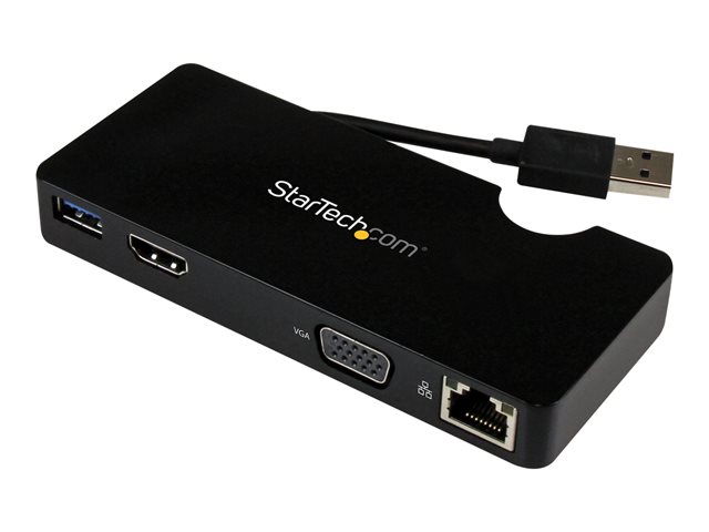StarTech.com USB Hubs - STR Travel Dock for Laptops HDMI or