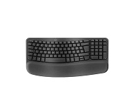 Teclado inalambrico Wave Keys Business Grafito