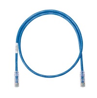 Panduit NetKey Patch Cord CAT6 UTP 24AWG 2.1m Azul