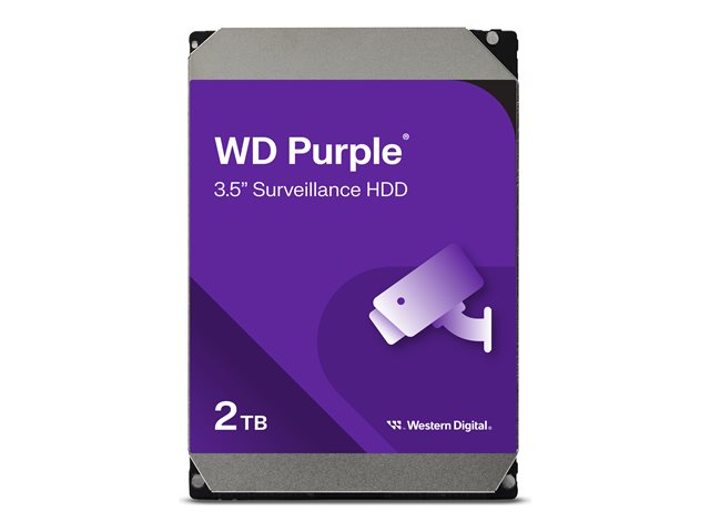 WD Hard Drive Purple WD23PURZ 2TB 64mb Surveillance 5400rpmm
