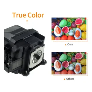 Bombilla Proyector H690 Vs345 1040 Hogar Vs340 Ex5250 Lámpar - Imagen 4