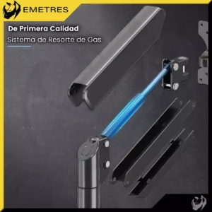 Brazo Para Monitor, Base Monitor Escritorio, Soporte Para Monitor, Soportes Para Pantallas Monitor 17 A 32 Pulgadas, Base Tv Brazo 32 Pulgadas Emetres - Imagen 8