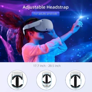 Correa Elite Cabeza Para Oculus Quest 2 Comoda Ajustable - Imagen 15
