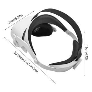 Correa Elite Cabeza Para Oculus Quest 2 Comoda Ajustable - Imagen 3