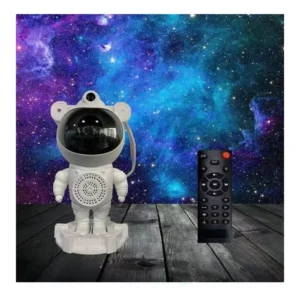 Gran Astronauta Proyector Y Parlante De Galaxia Bluetooth - Imagen 4