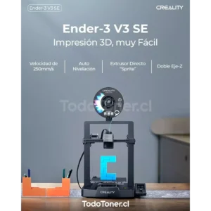 Impresora 3d Ender-3 V3 Se Creality + 2 Filamentos Pla Ender - Imagen 6