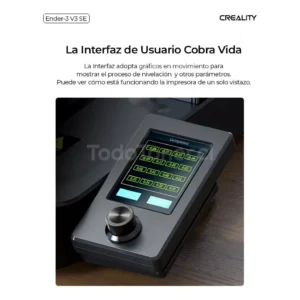 Impresora 3d Ender-3 V3 Se Creality + 2 Filamentos Pla Ender - Imagen 9
