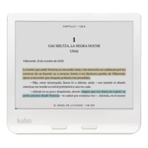 Lector E-reader Kobo Libra Color HD 7" 32GB Blanco Pantalla Color - Imagen 7