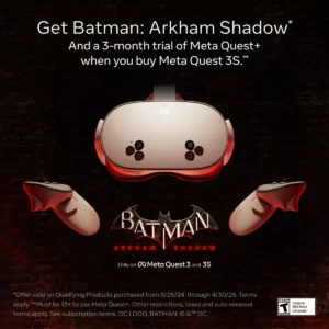 Lentes Realidad Virtual Oculus Meta Quest 3s 128gb Color Blanco Y Batman: Arkham Shadow - Imagen 5