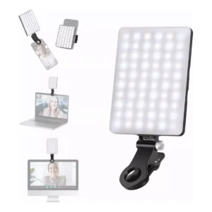 Neewer Led Luz De Video Selfie Luz + Clip P/ Celular Macbook
