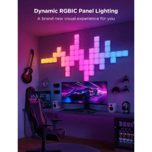 Paneles De Pared Led Govee, Minipanel De Luces Rgbic Smart, - Imagen 2