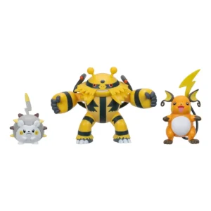 Paquete De Figuras Pokémon Battle Togedemaru Raichu Electivi - Imagen 1
