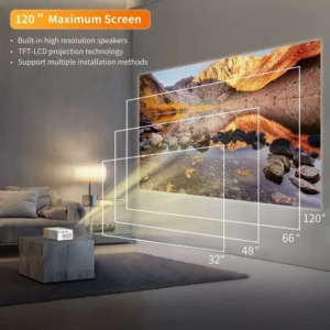 Proyector Dlp Proyector 4k 2024 - Imagen 4