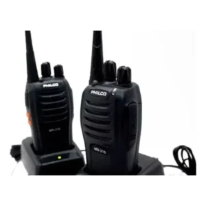 Radio Transmisor Philco Md216 2uni Ideal Guardias -bascotel Color Negro - Imagen 11