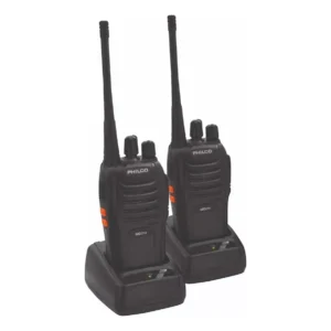 Radio Transmisor Philco Md216 2uni Ideal Guardias -bascotel Color Negro - Imagen 9