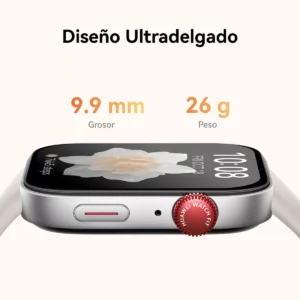 Smartwatch HUAWEI WATCH FIT 3, Reloj inteligente Pantalla AMOLED de 1.82", Diseño Ultradelgado, Monitoreo del Ejercicio, Gestión de la Salud, Batería de 10 Días, Compatible con iOS y Android, Rosa - Imagen 3