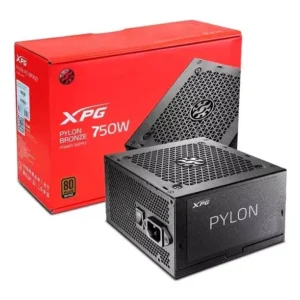XPG Pylon fuente pc gamer 750w atx 80 plus bronze cooler 120 color negro - Imagen 6